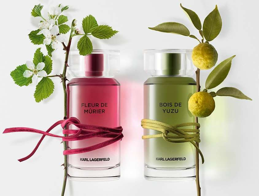 La sofisticación de Karl Lagerfeld Les Parfums Matières