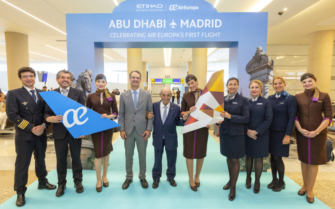 Air Europa inaugura su primera ruta en Oriente Medio con Etihad Airways