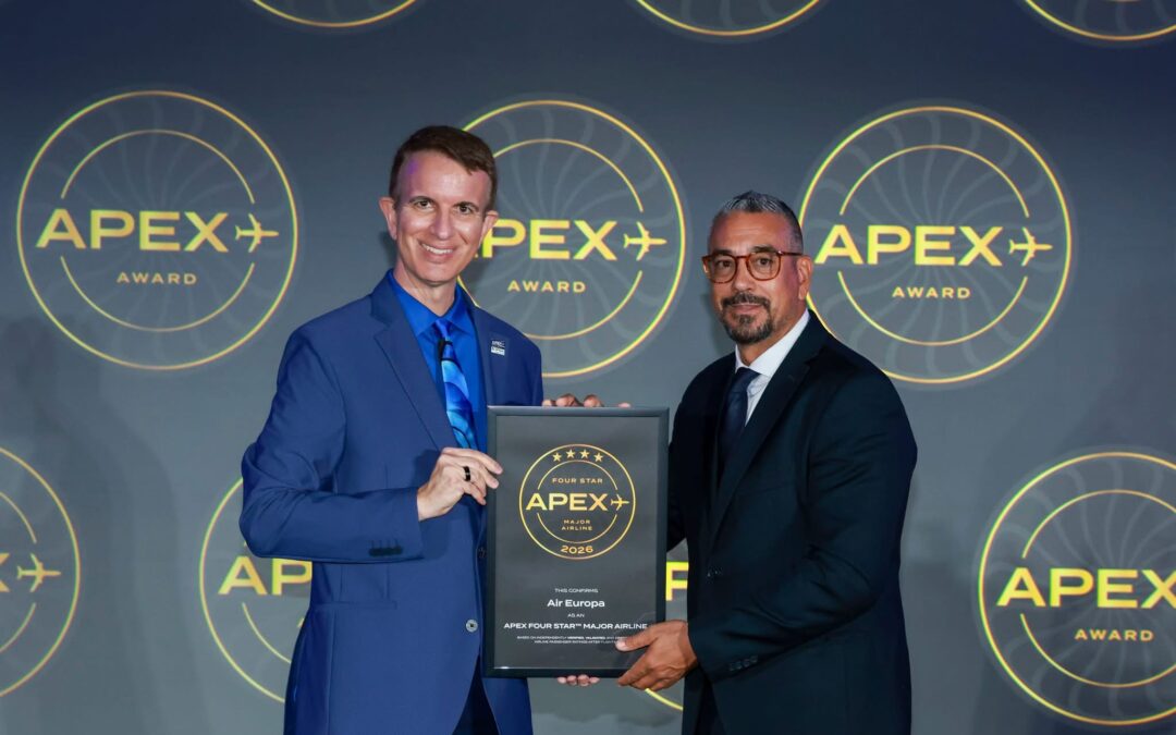 Air Europa renueva su distinción como aerolínea de cuatro estrellas