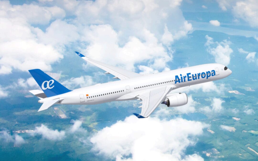 Air Europa suma hasta 40 A350-900 a su flota de largo radio